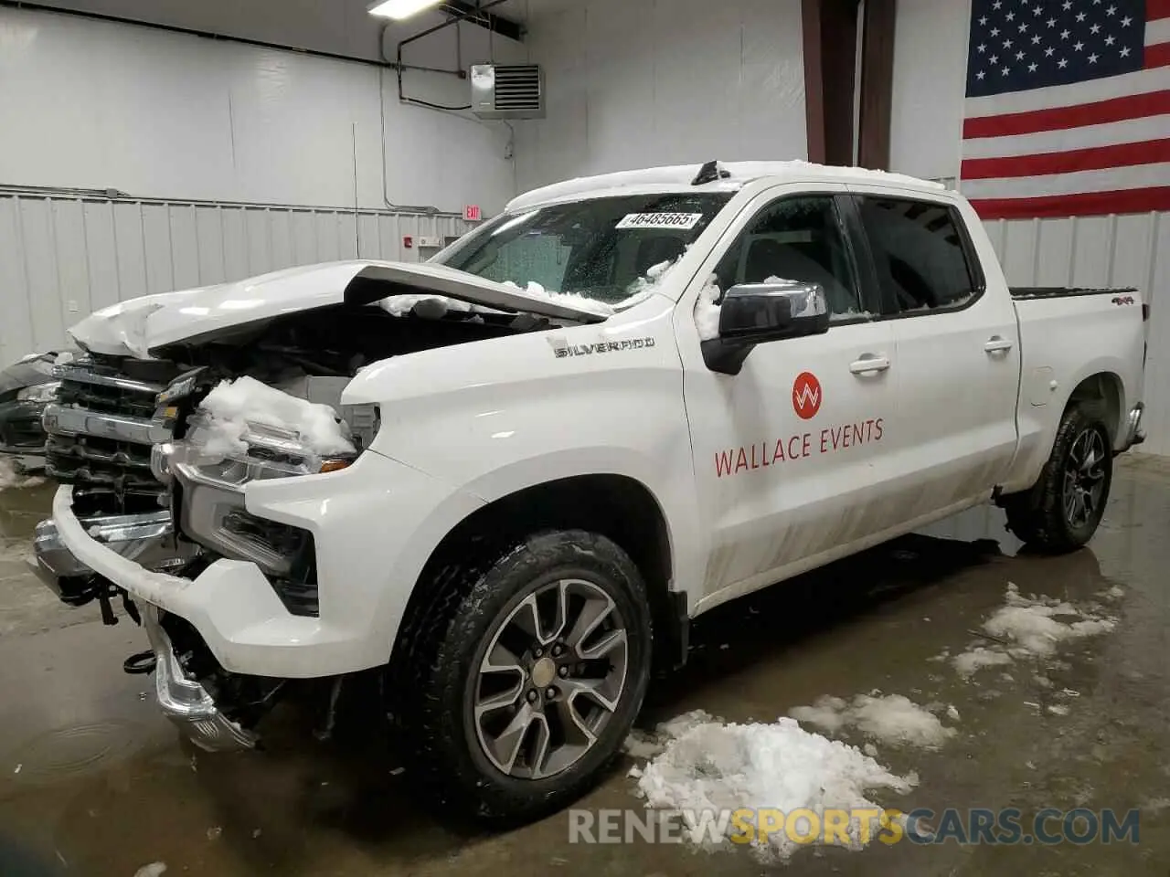 1 Photograph of a damaged car 1GCPDKEK8NZ636225 CHEVROLET ALL Models 2022