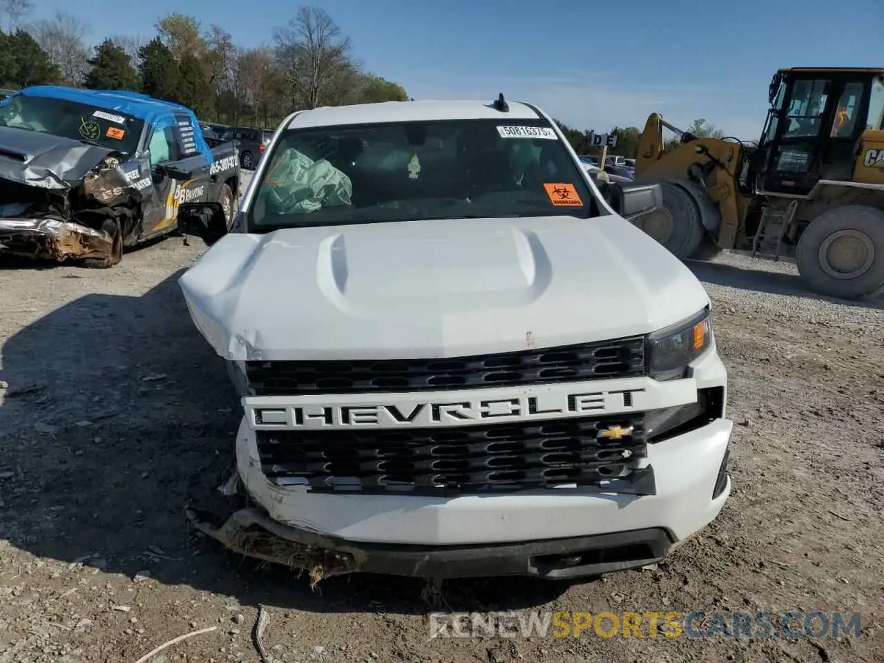 5 Photograph of a damaged car 1GCPWBEK0NZ140135 CHEVROLET ALL Models 2022
