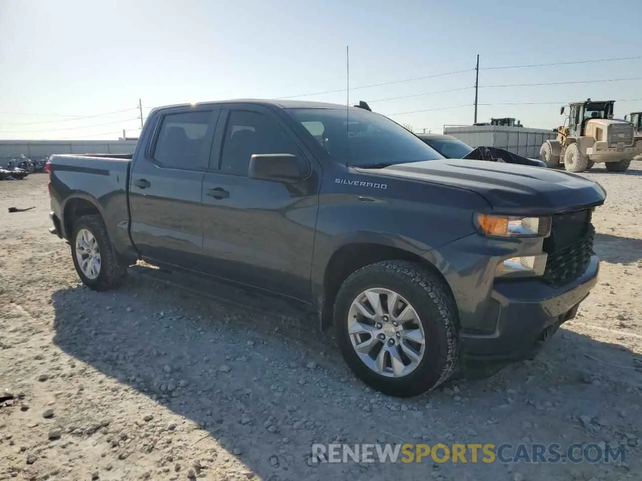 4 Фотография поврежденного автомобиля 1GCPWBEK2NZ157289 CHEVROLET All Models 2022