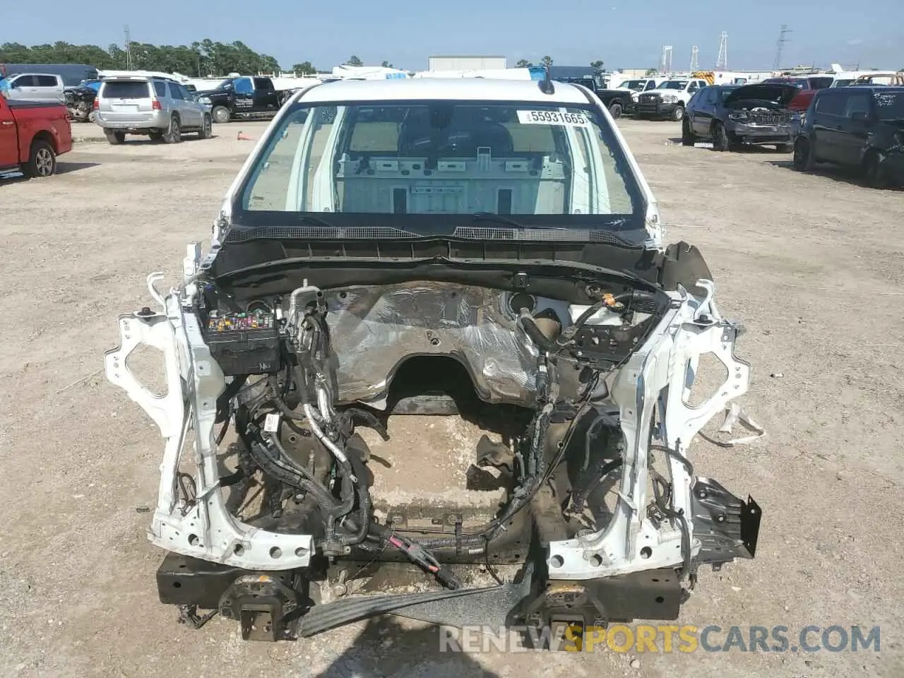 5 Photograph of a damaged car 1GCPWCED3NZ207785 CHEVROLET ALL Models 2022