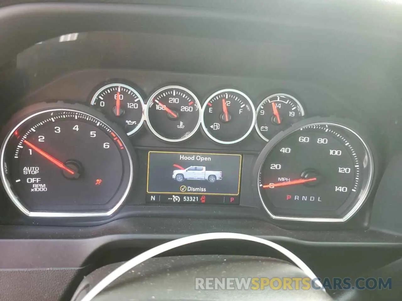 9 Фотография поврежденного автомобиля 1GCPWCEK3NZ146193 CHEVROLET ALL Models 2022