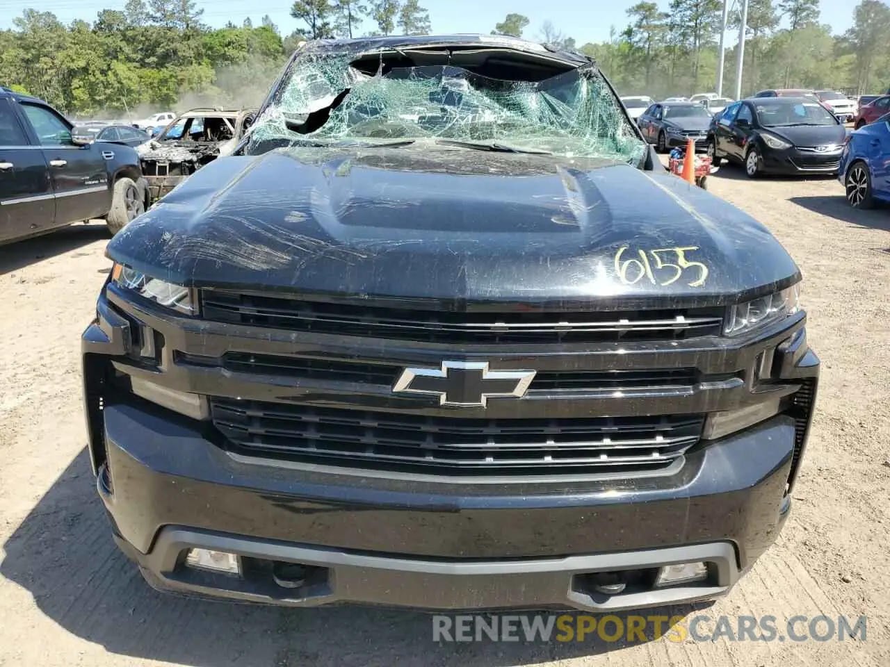 5 Photograph of a damaged car 1GCPWDED7NZ216155 CHEVROLET ALL Models 2022