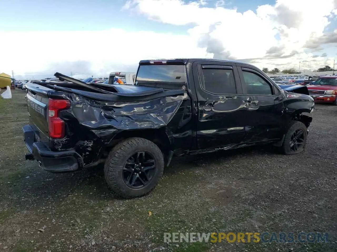 3 Photograph of a damaged car 1GCPYFEL1NZ224717 CHEVROLET ALL Models 2022
