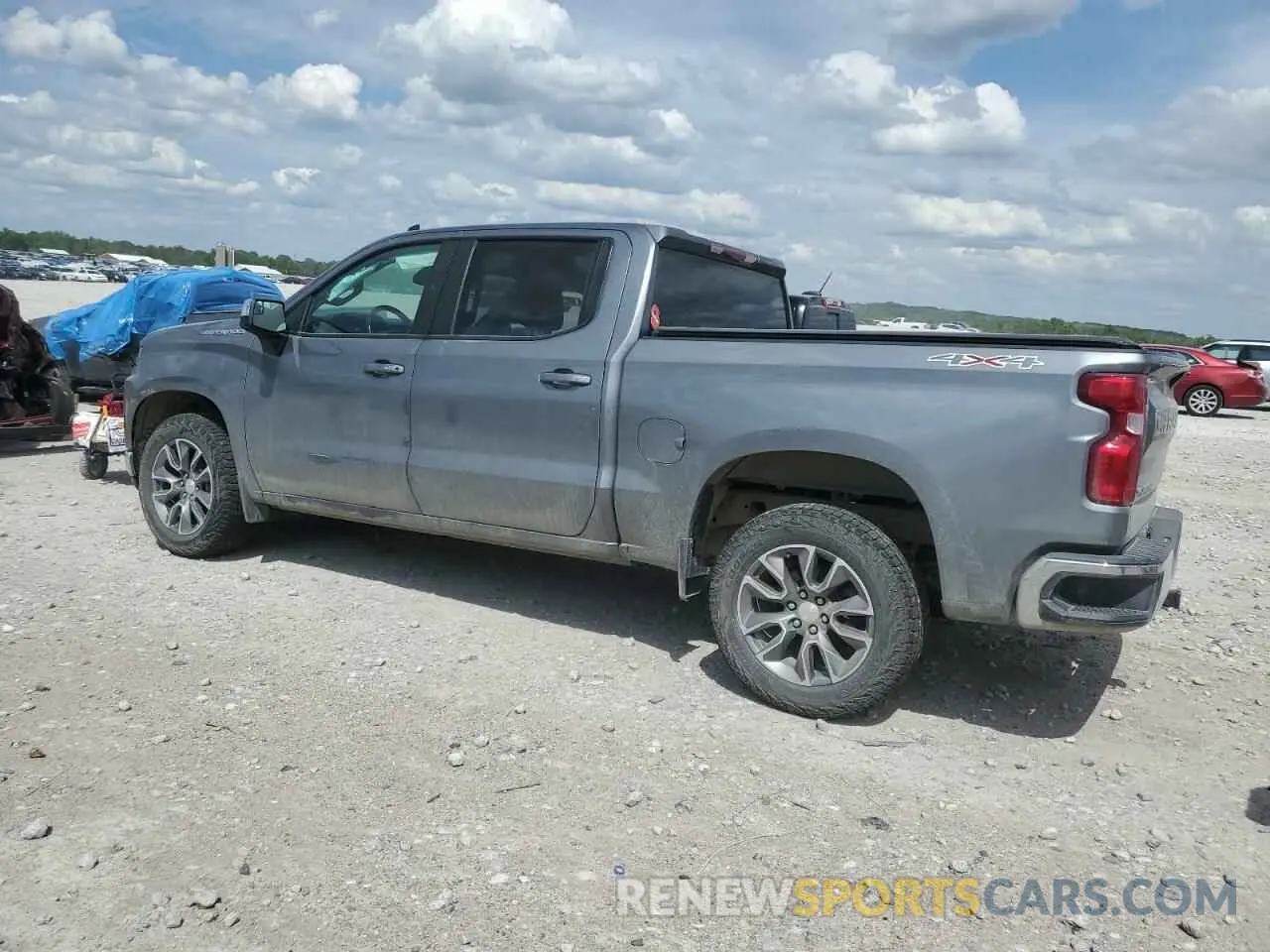 2 Фотография поврежденного автомобиля 1GCPYJEK0NZ115143 CHEVROLET ALL Models 2022