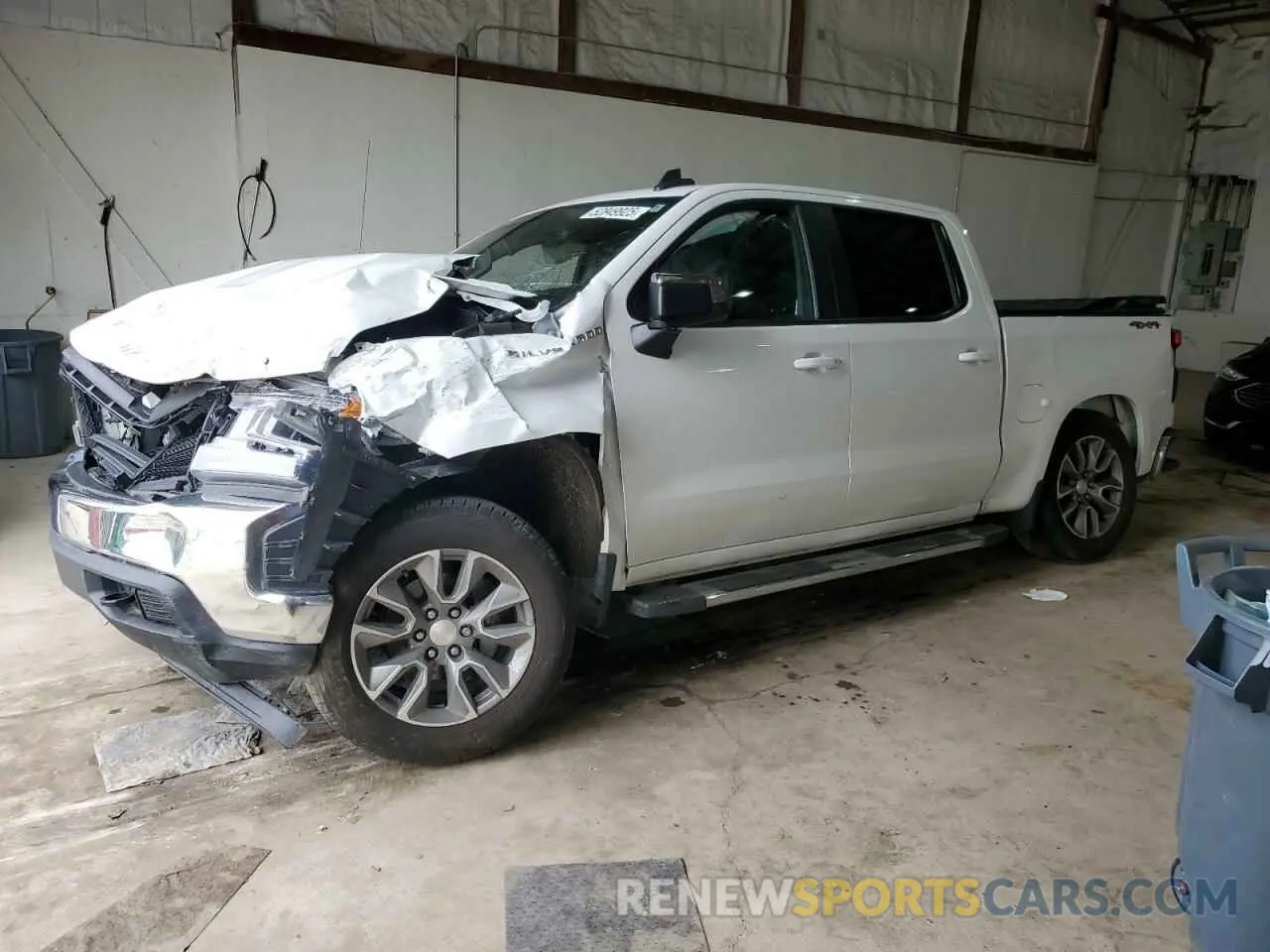 1 Фотография поврежденного автомобиля 1GCPYJEK3NZ238340 CHEVROLET ALL Models 2022