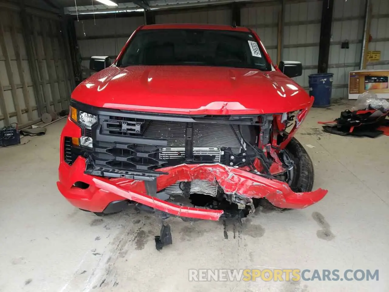 5 Photograph of a damaged car 1GCRDBEK6NZ511460 CHEVROLET ALL Models 2022