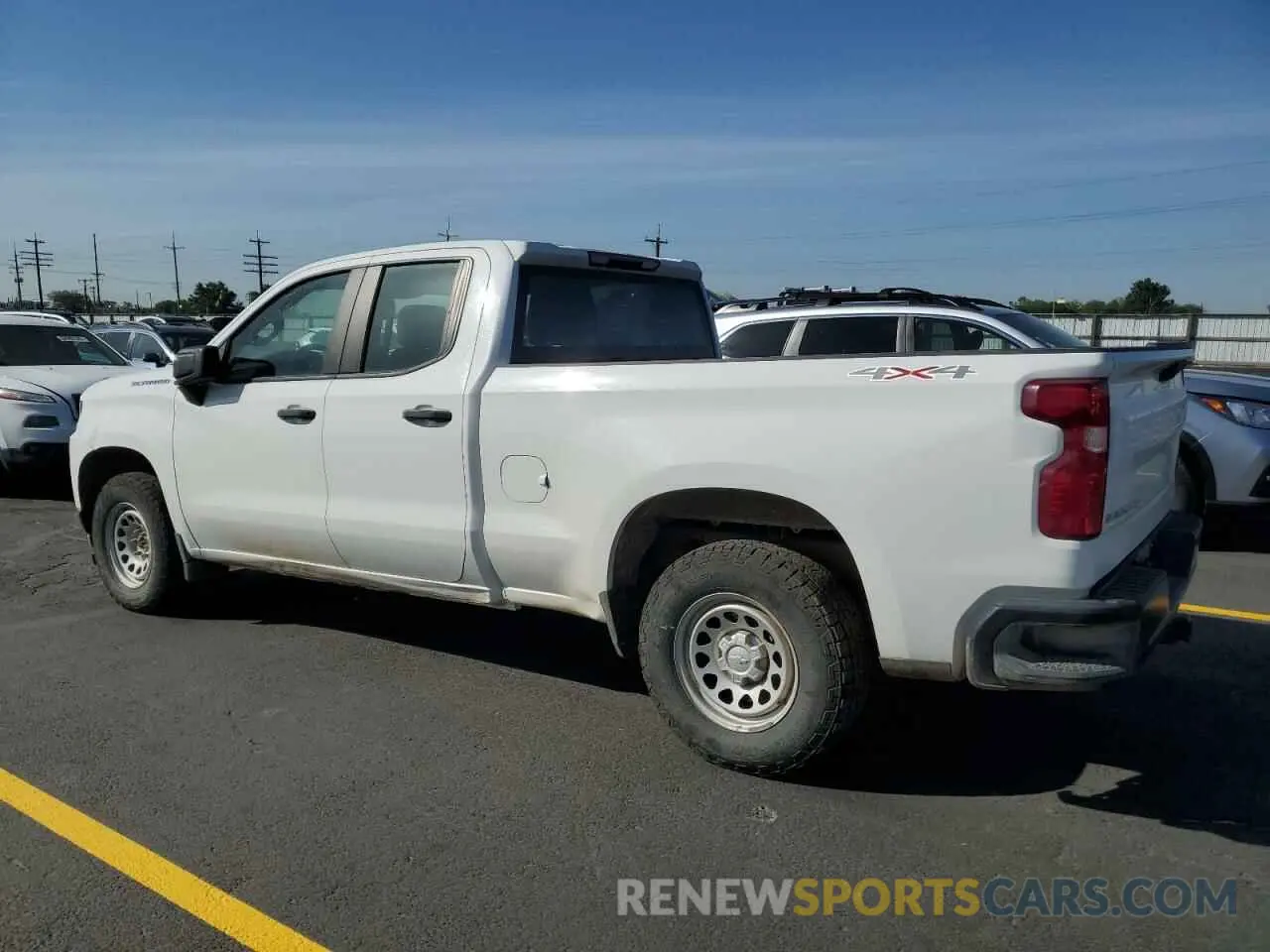2 Photograph of a damaged car 1GCRYAEK6NZ123627 CHEVROLET ALL Models 2022