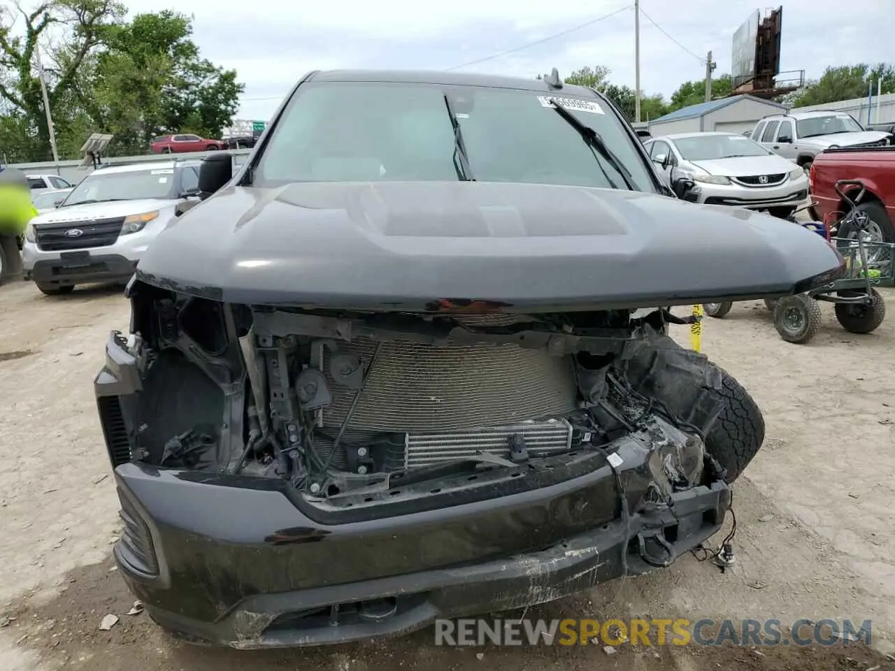 5 Photograph of a damaged car 1GCRYBEKXNZ228404 CHEVROLET ALL Models 2022