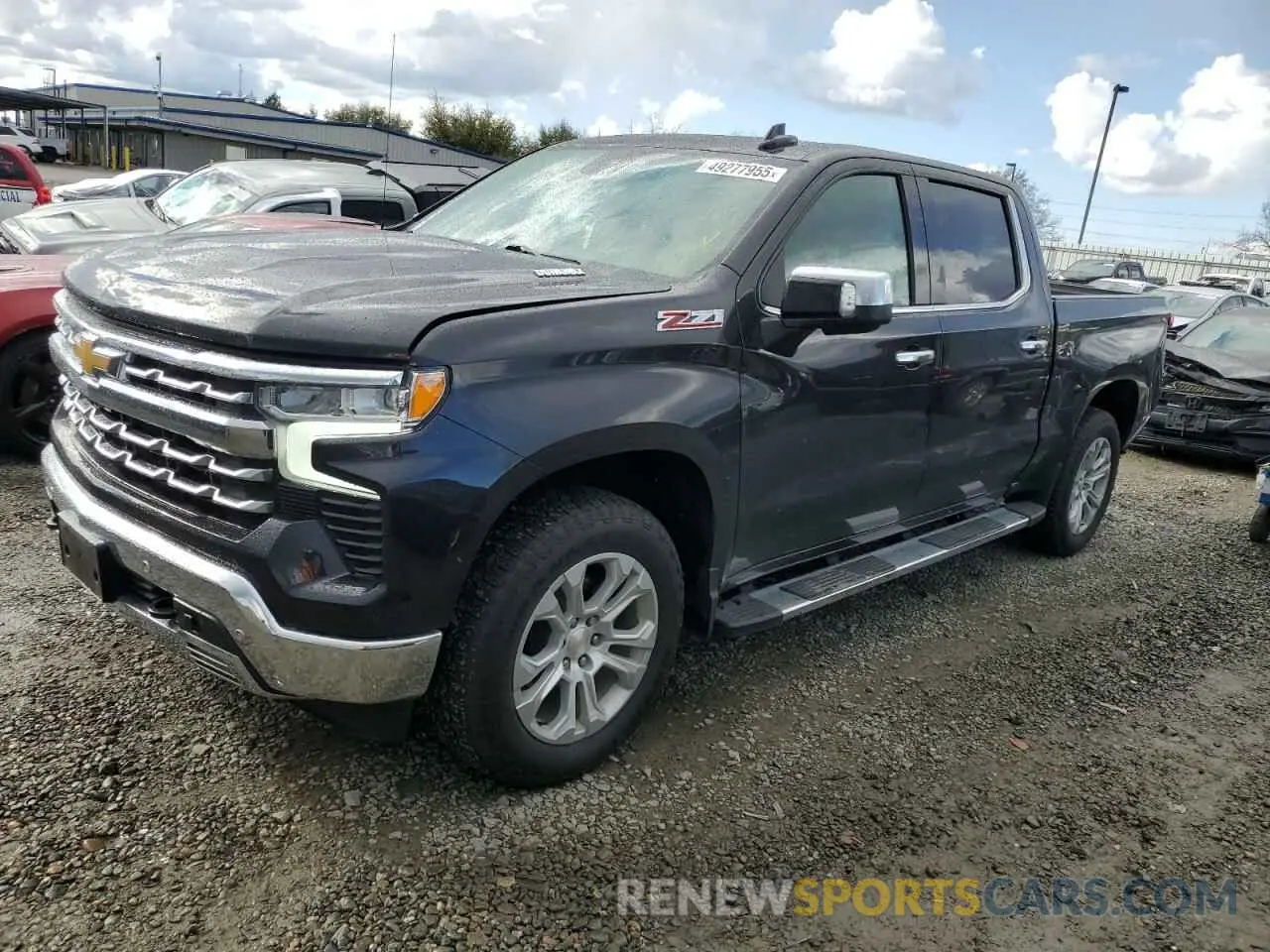 1 Photograph of a damaged car 1GCUDGET0NZ633778 CHEVROLET ALL Models 2022