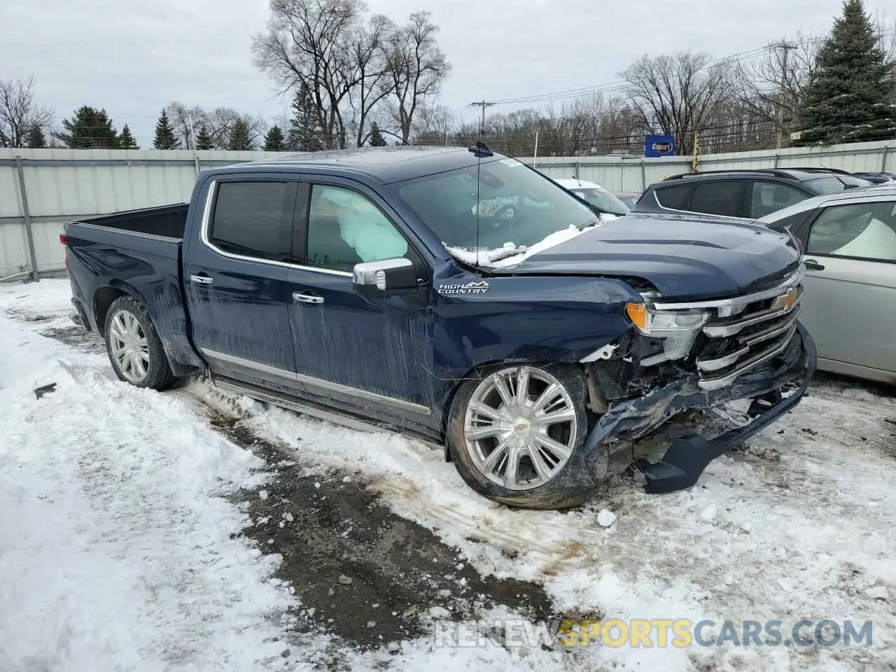 4 Фотография поврежденного автомобиля 1GCUDJEDXNZ559999 CHEVROLET ALL Models 2022