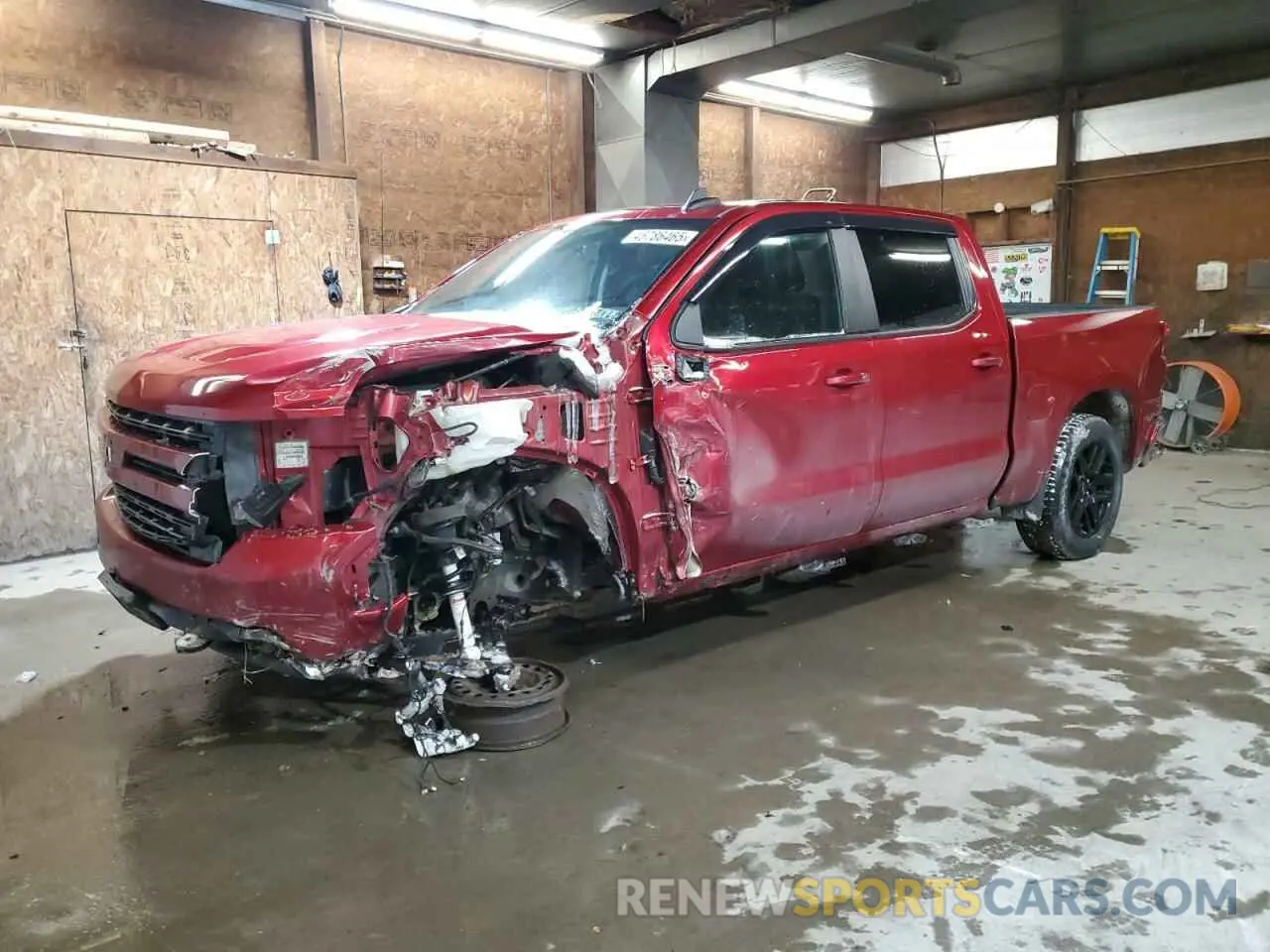 1 Photograph of a damaged car 1GCUYEED2NZ157700 CHEVROLET ALL Models 2022