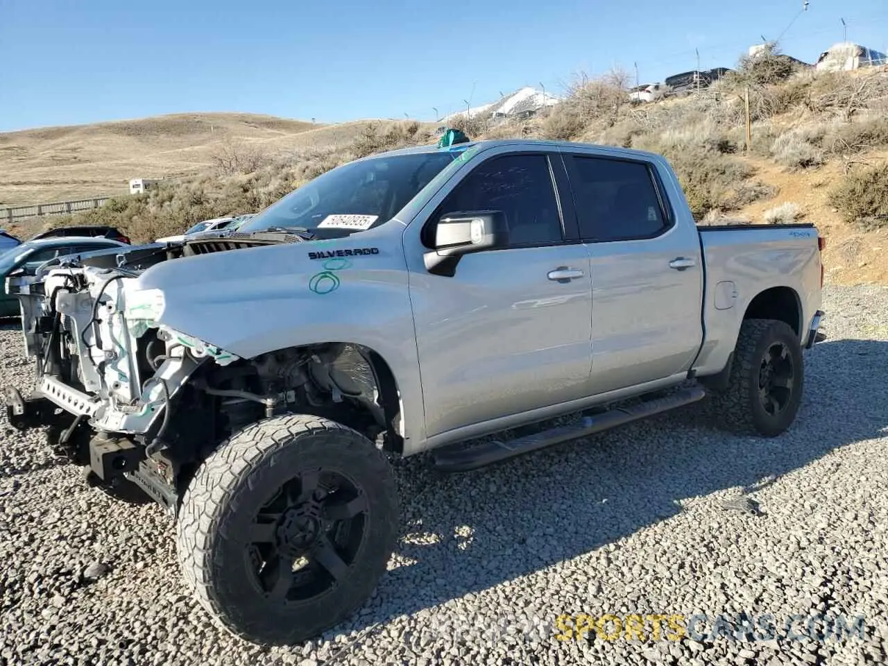 1 Photograph of a damaged car 1GCUYEED2NZ213294 CHEVROLET ALL Models 2022