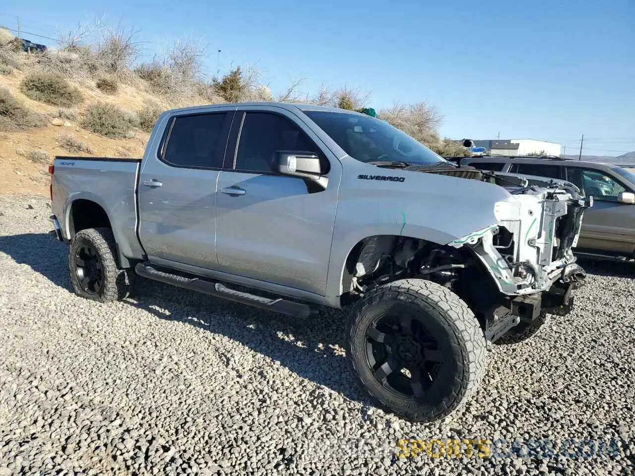 4 Photograph of a damaged car 1GCUYEED2NZ213294 CHEVROLET ALL Models 2022