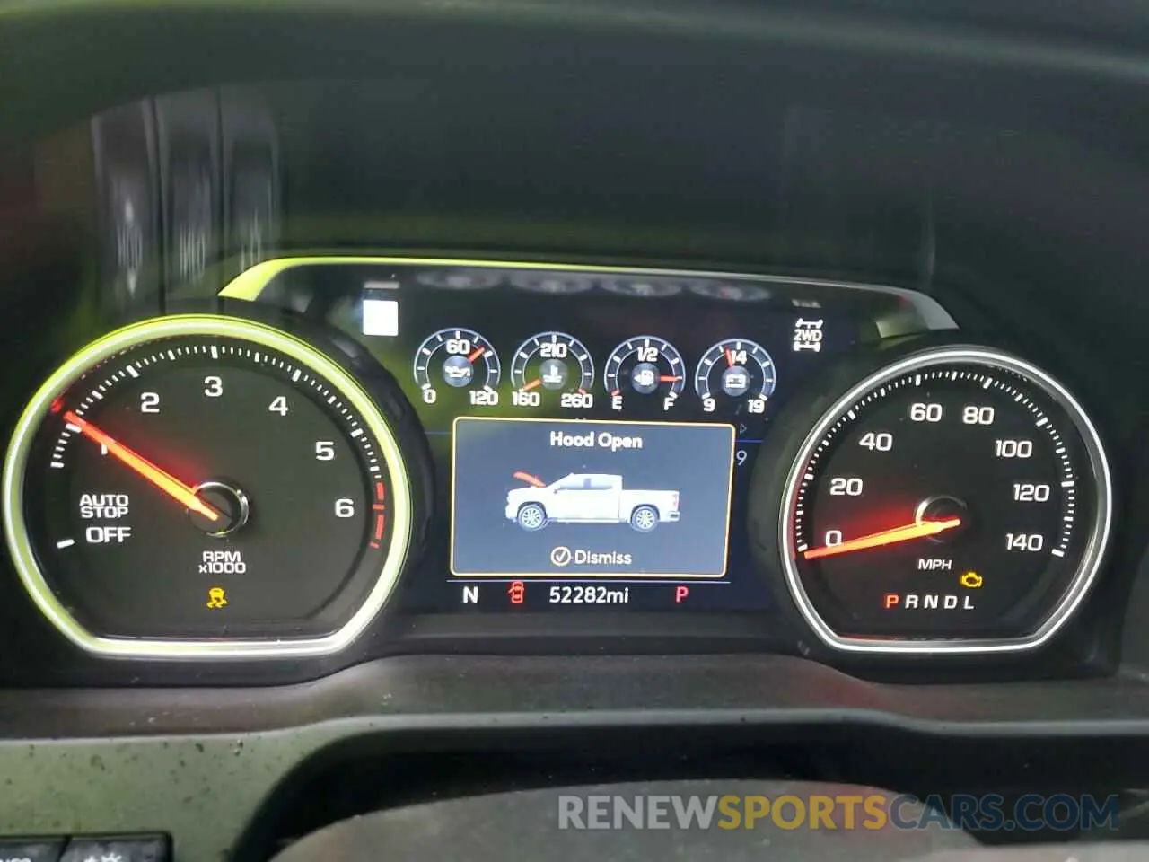 9 Фотография поврежденного автомобиля 1GCUYGED7NZ145019 CHEVROLET ALL Models 2022