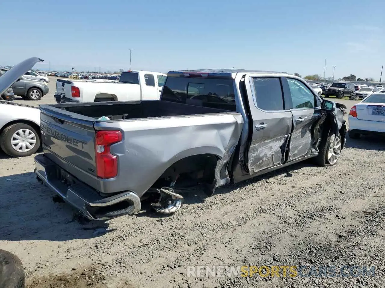 3 Фотография поврежденного автомобиля 1GCUYGEDXNZ202961 CHEVROLET ALL Models 2022