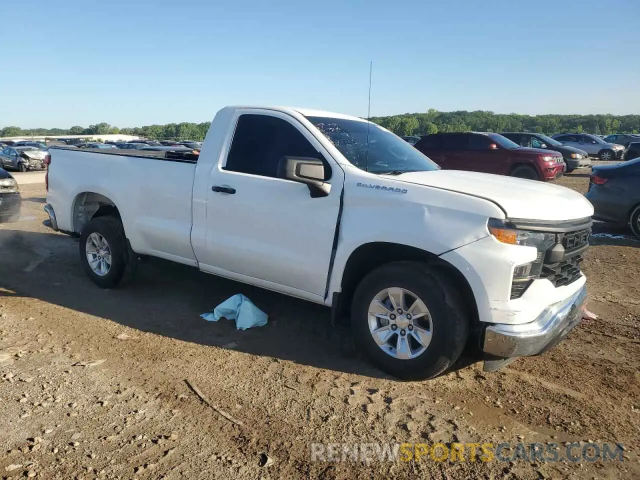 4 Фотография поврежденного автомобиля 3GCNAAED2NG629718 CHEVROLET ALL Models 2022