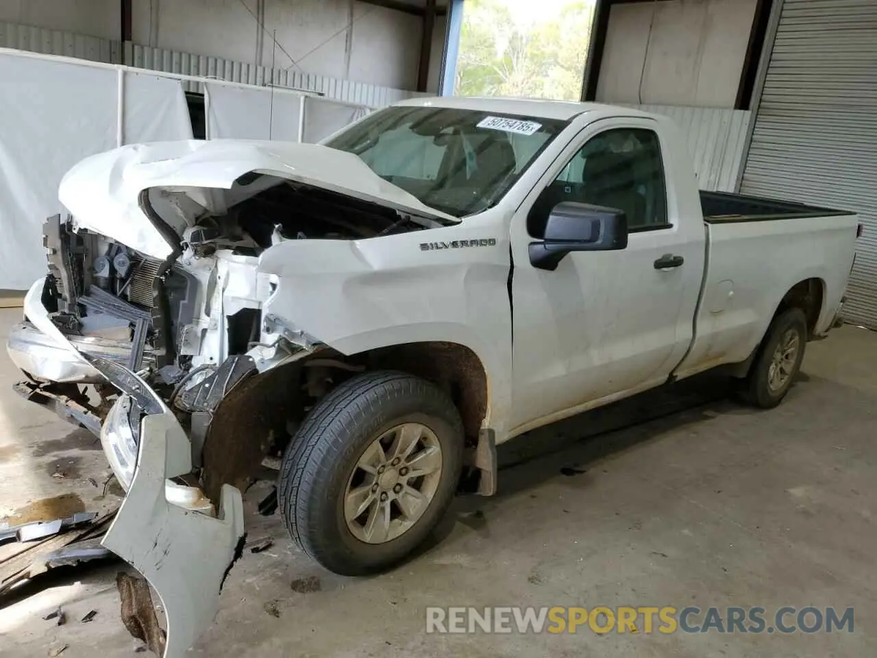 1 Photograph of a damaged car 3GCNAAED5NG546722 CHEVROLET ALL Models 2022