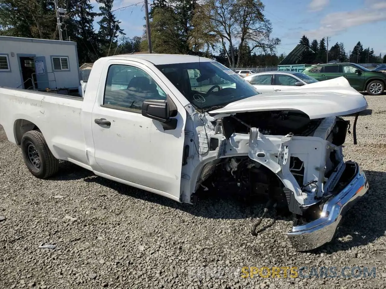 4 Фотография поврежденного автомобиля 3GCNAAED8NG665090 CHEVROLET ALL Models 2022