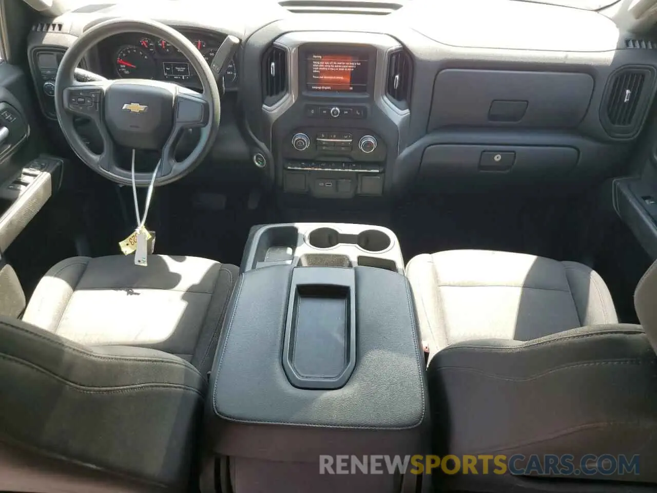 8 Фотография поврежденного автомобиля 3GCPABEK5NG576235 CHEVROLET ALL Models 2022