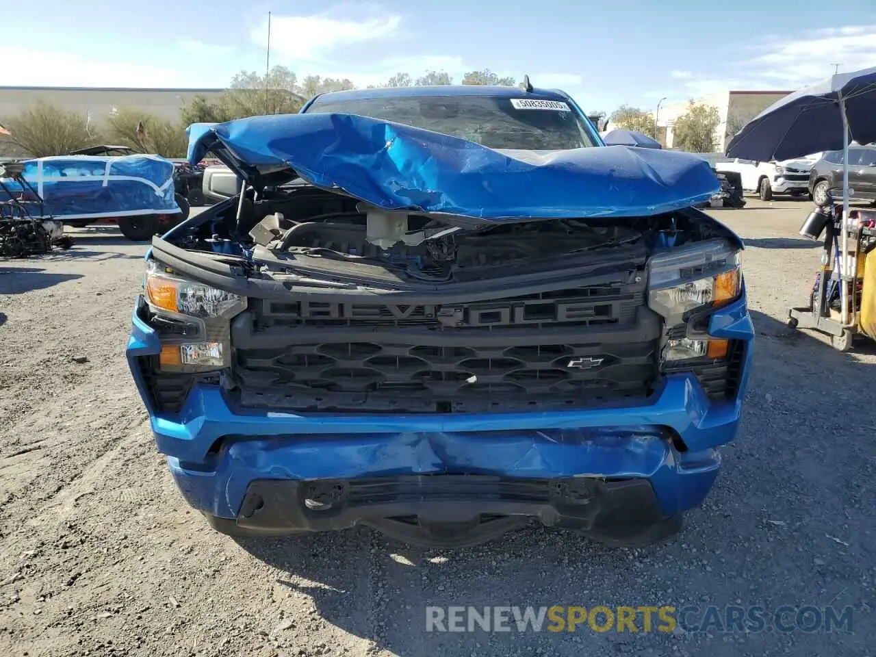 5 Photograph of a damaged car 3GCPABEKXNG529248 CHEVROLET ALL Models 2022