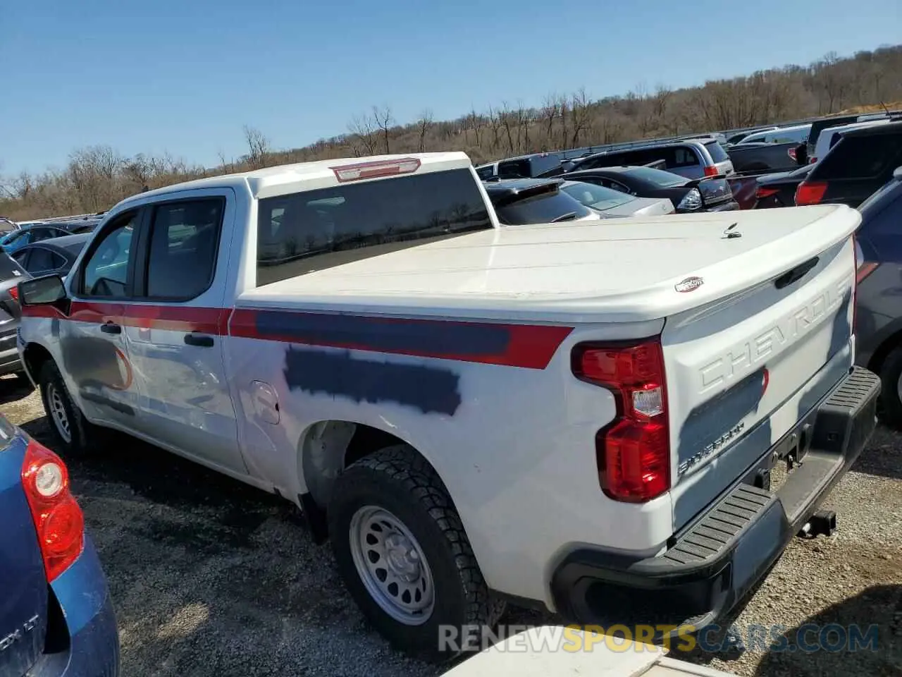 2 Photograph of a damaged car 3GCPDAEK6NG536358 CHEVROLET ALL Models 2022