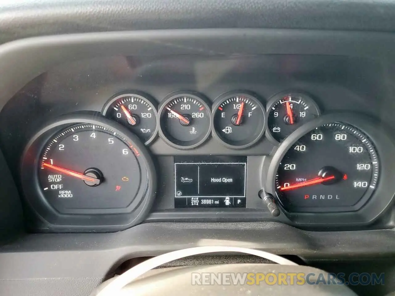 9 Фотография поврежденного автомобиля 3GCPDBEK1NG604071 CHEVROLET ALL Models 2022