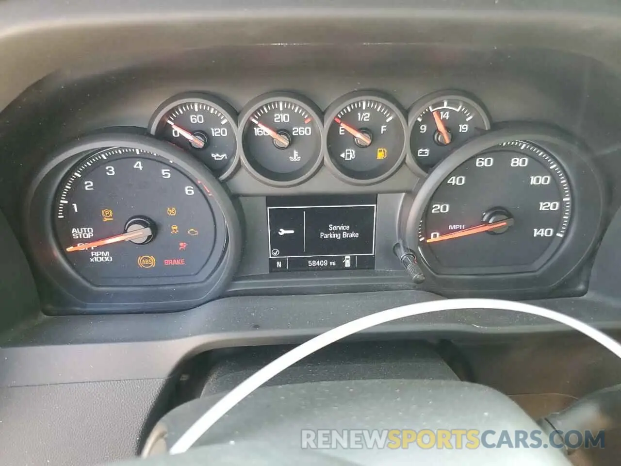 9 Фотография поврежденного автомобиля 3GCPWBEK7NG131092 CHEVROLET ALL Models 2022