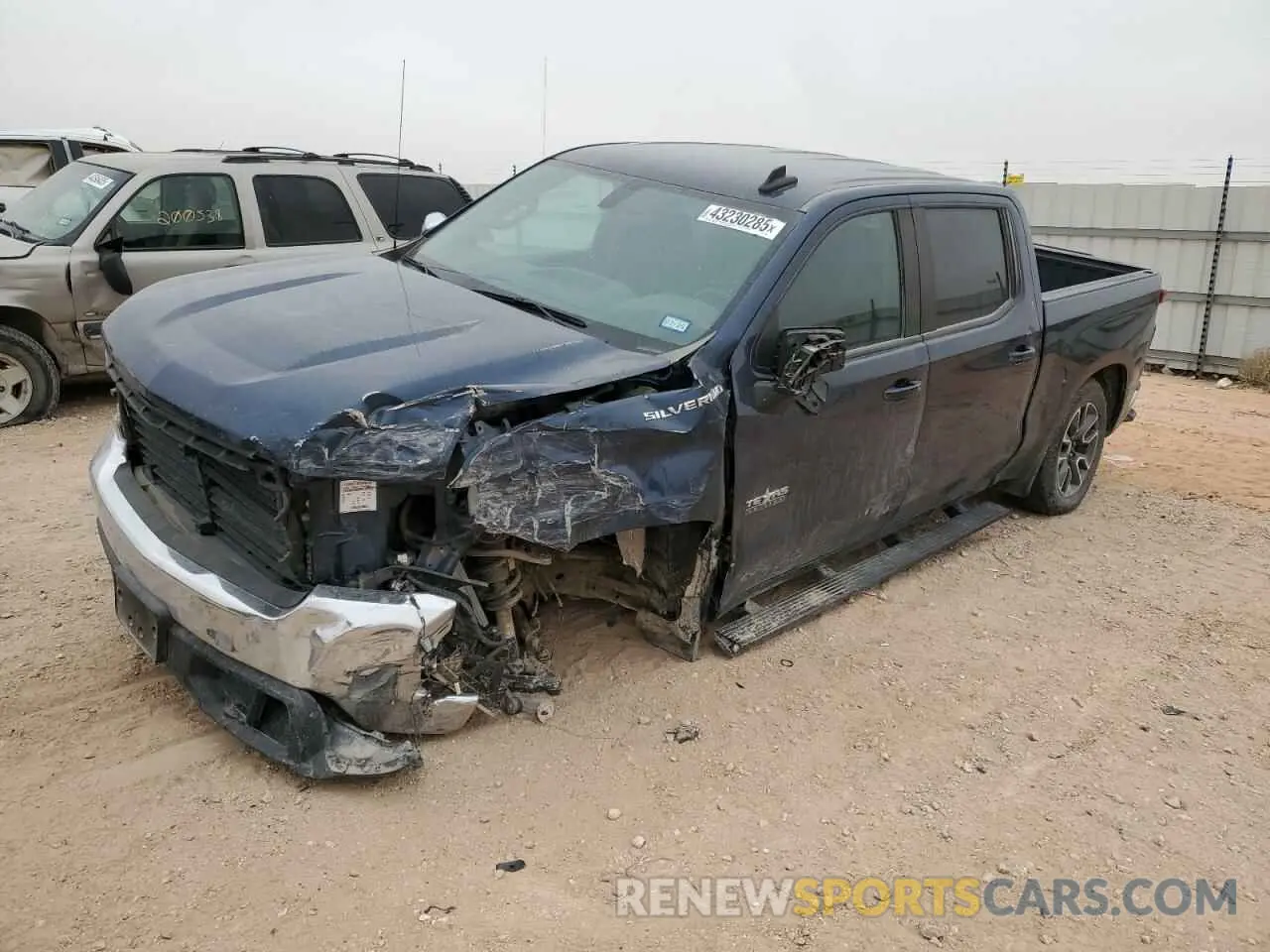 1 Photograph of a damaged car 3GCPWCED5NG103492 CHEVROLET ALL Models 2022