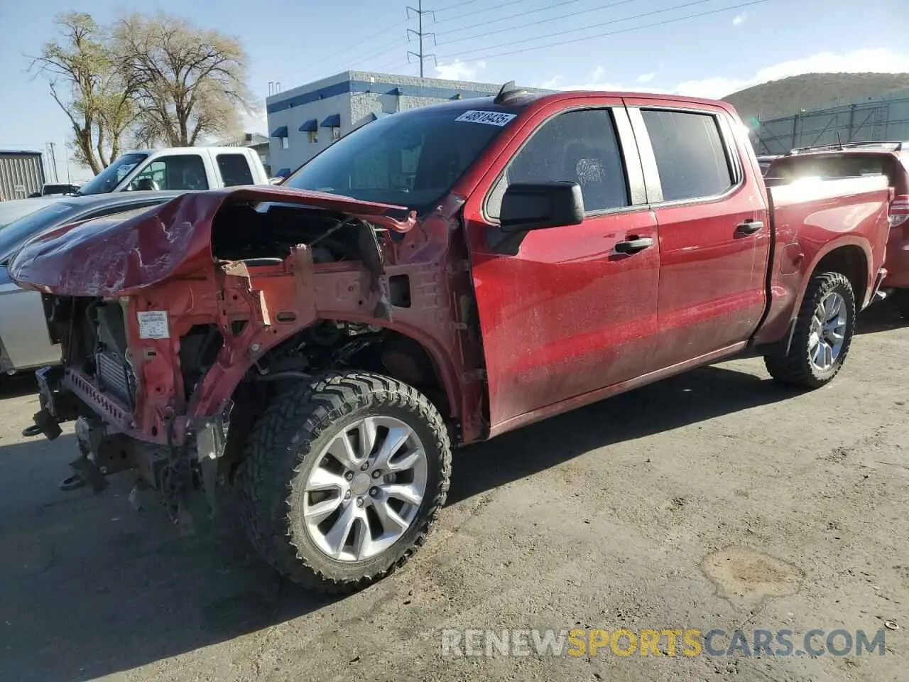 1 Photograph of a damaged car 3GCPYBEK8NG172180 CHEVROLET ALL Models 2022