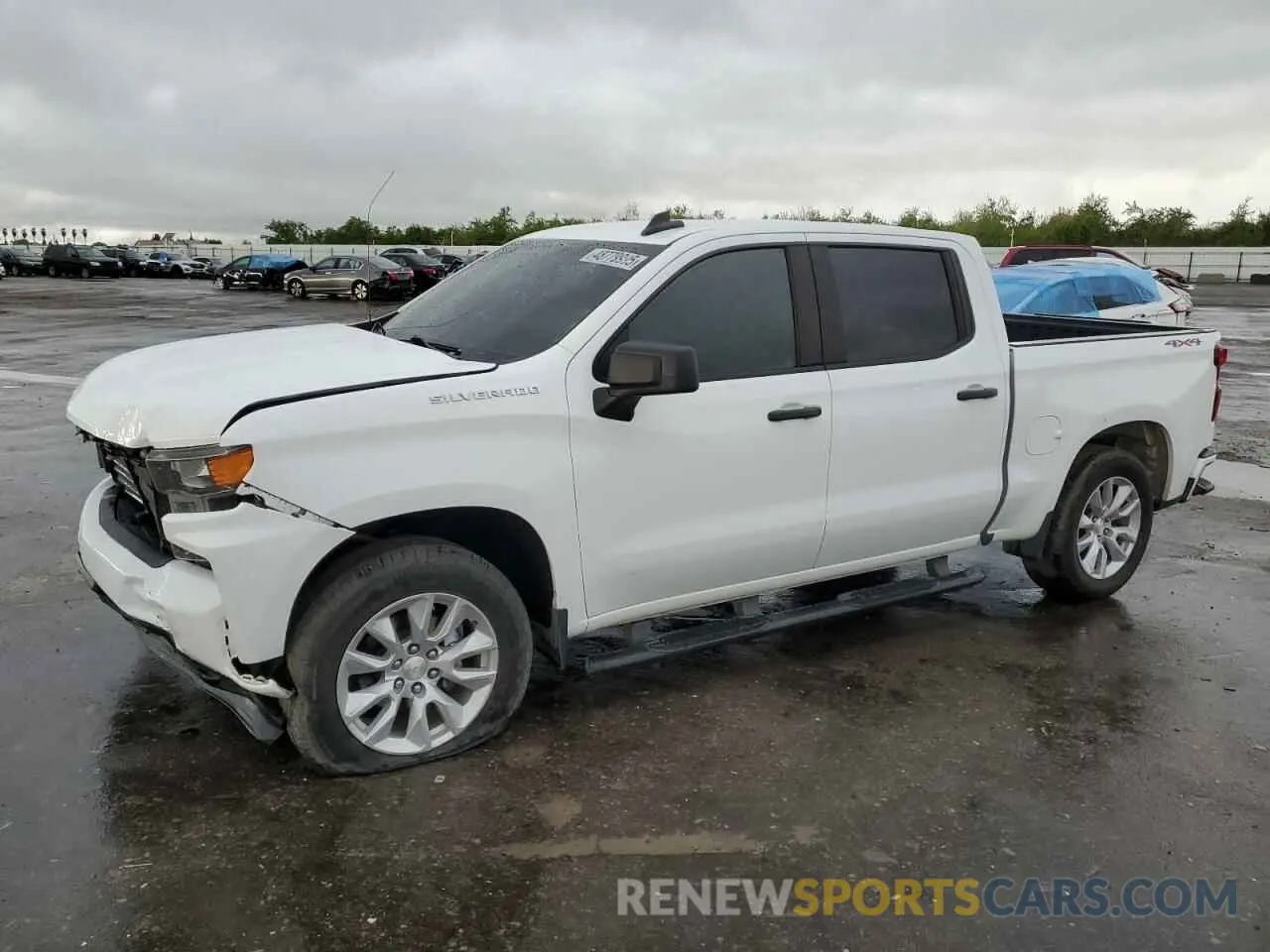 1 Фотография поврежденного автомобиля 3GCPYBEKXNG112868 CHEVROLET All Models 2022