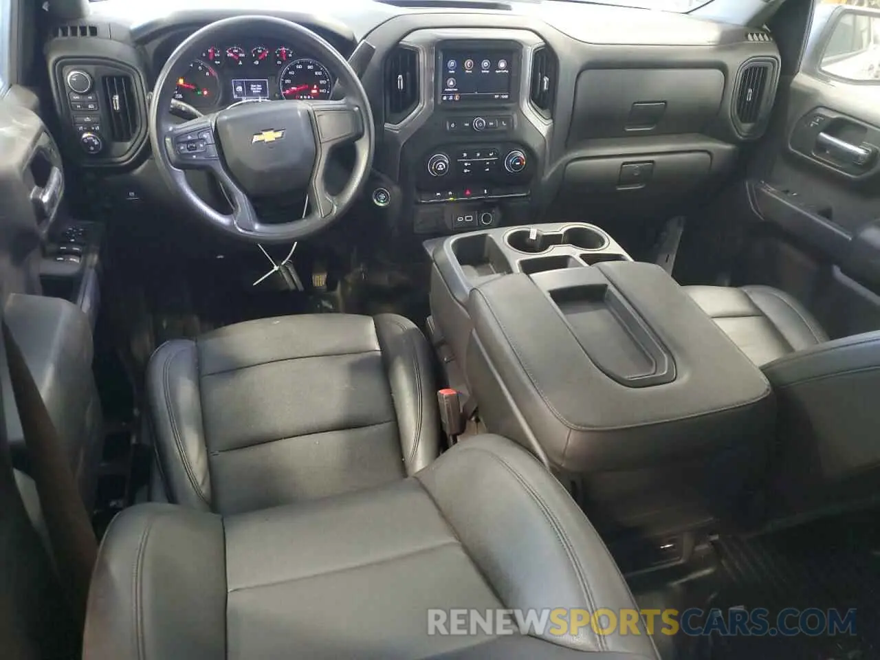 8 Фотография поврежденного автомобиля 3GCUDAED4NG617427 CHEVROLET ALL Models 2022