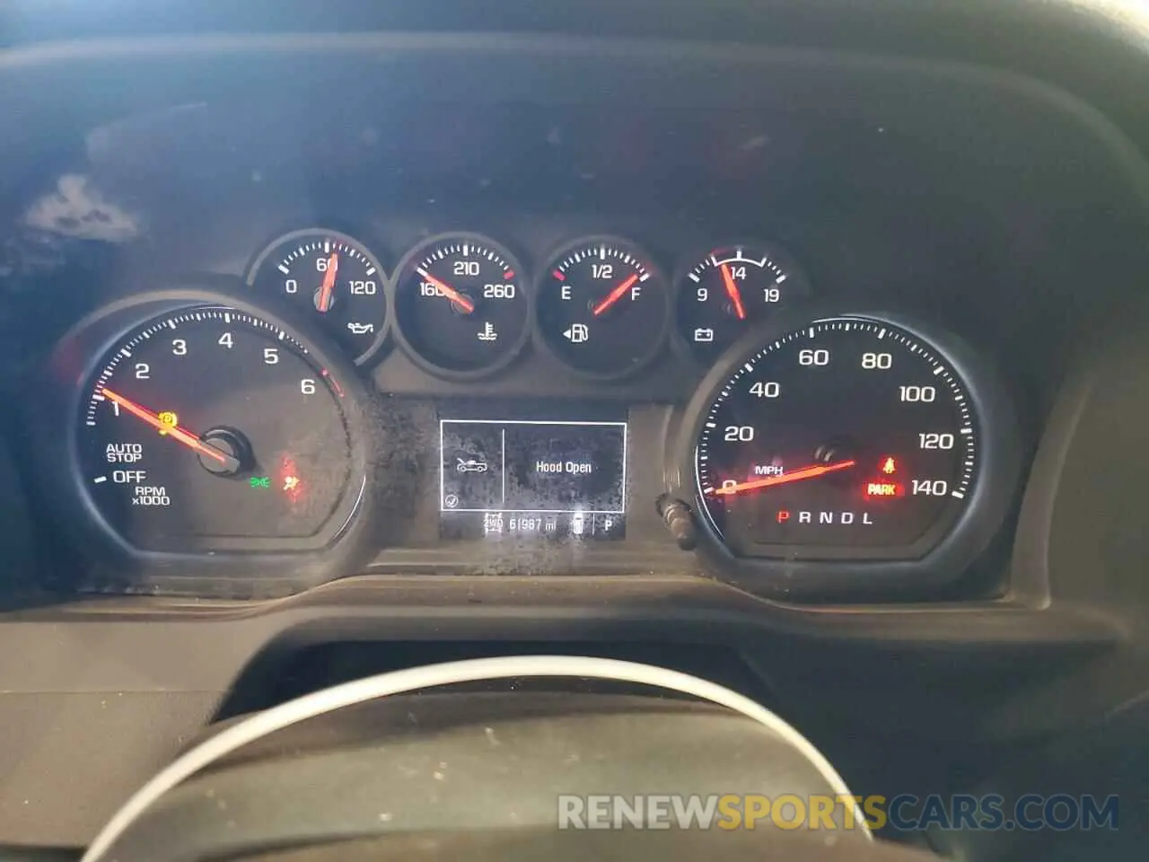 9 Фотография поврежденного автомобиля 3GCUDAED4NG617427 CHEVROLET ALL Models 2022