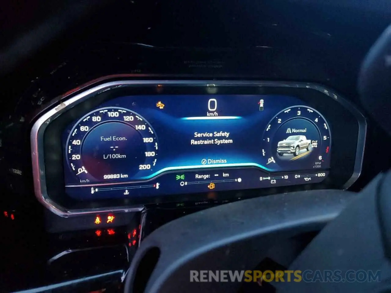 9 Фотография поврежденного автомобиля 3GCUDDET3NG505002 CHEVROLET ALL Models 2022