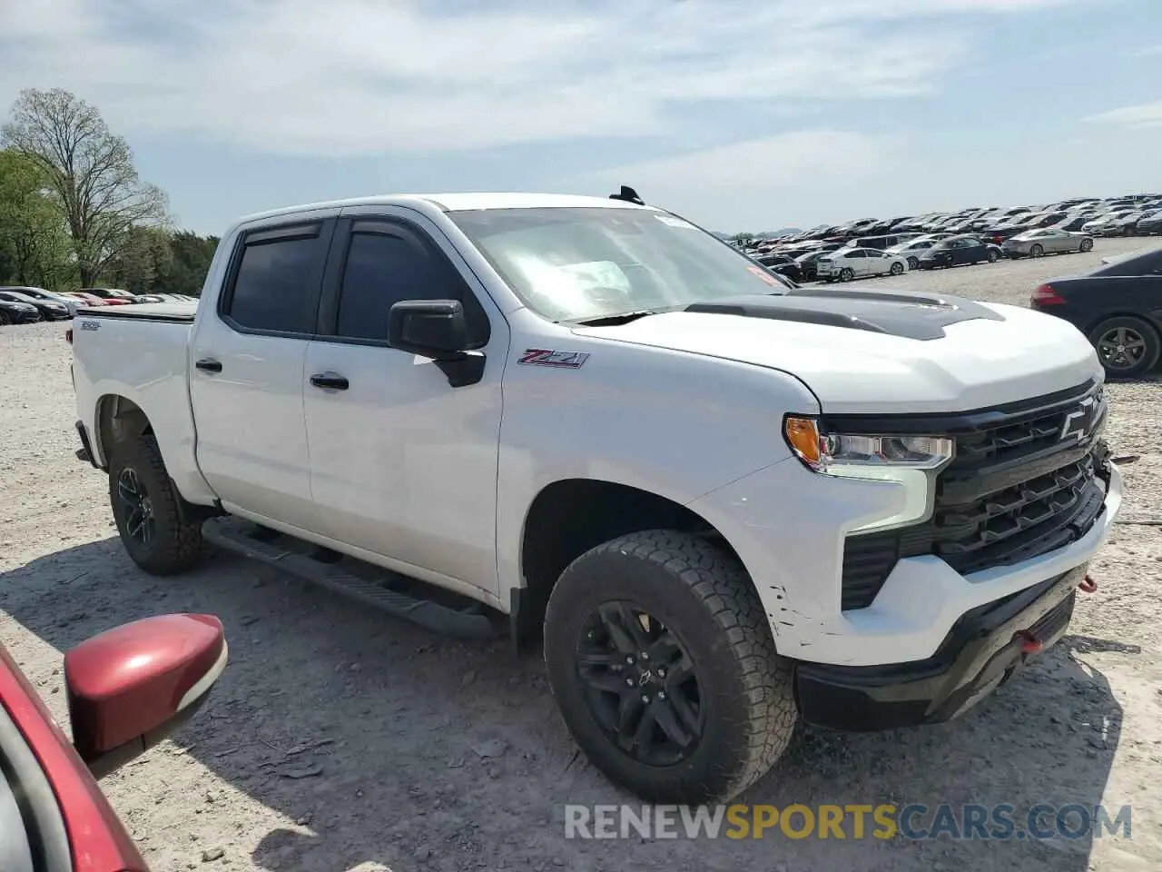 4 Photograph of a damaged car 3GCUDFED8NG621722 CHEVROLET ALL Models 2022