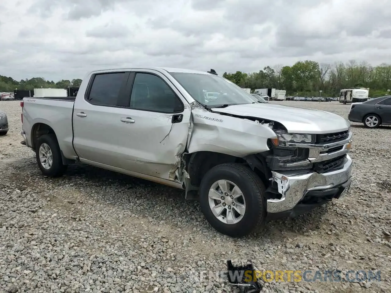 4 Photograph of a damaged car 3GCUYDEDXNG144297 CHEVROLET ALL Models 2022