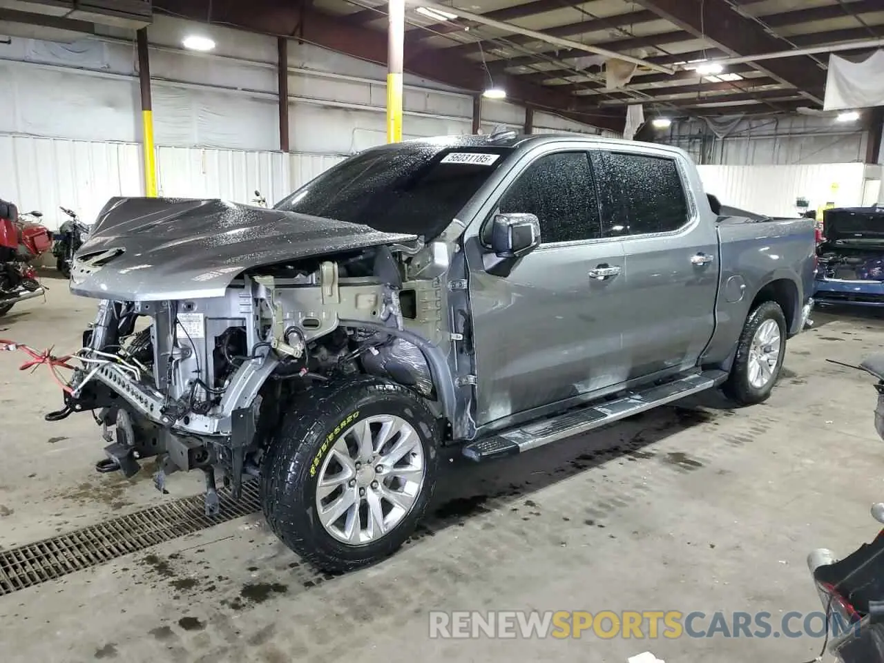 1 Photograph of a damaged car 3GCUYGEDXNG137187 CHEVROLET ALL Models 2022