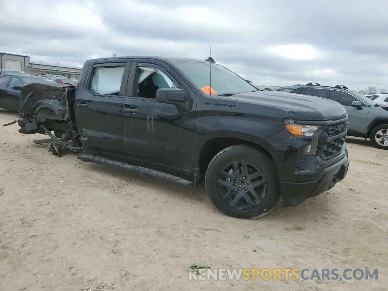 4 Фотография поврежденного автомобиля 1GCPABEK3PZ127221 CHEVROLET ALL Models 2023