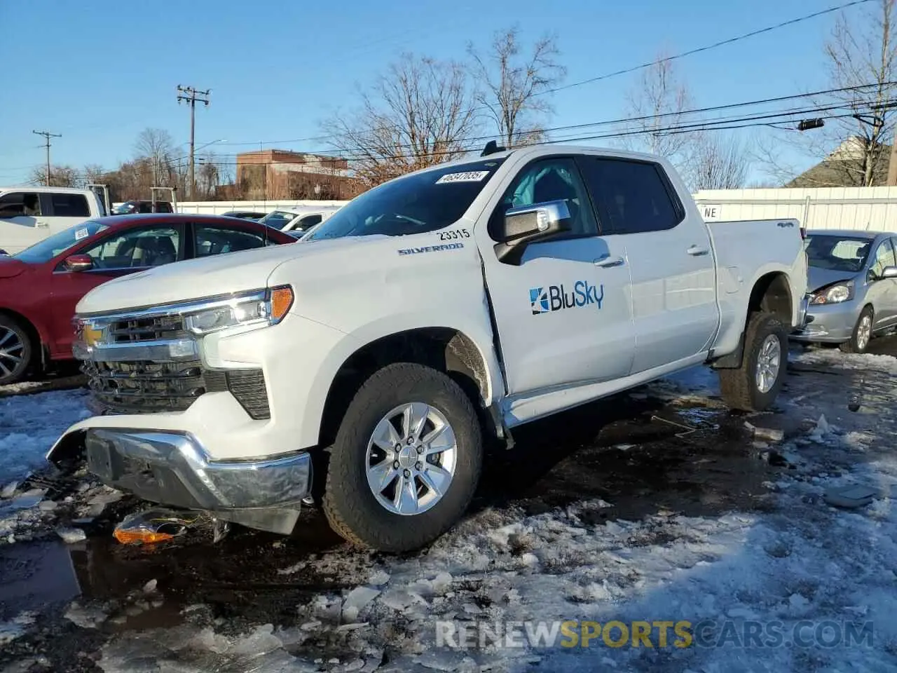 1 Photograph of a damaged car 1GCPDDEK3PZ294360 CHEVROLET ALL Models 2023