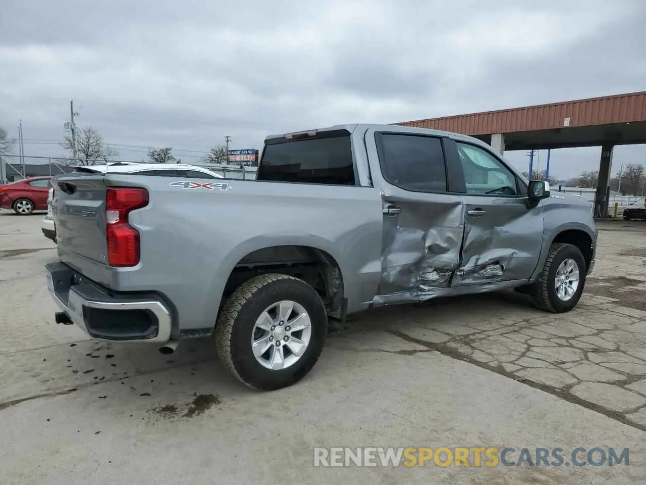 3 Photograph of a damaged car 1GCPDDEK8PZ253173 CHEVROLET ALL Models 2023
