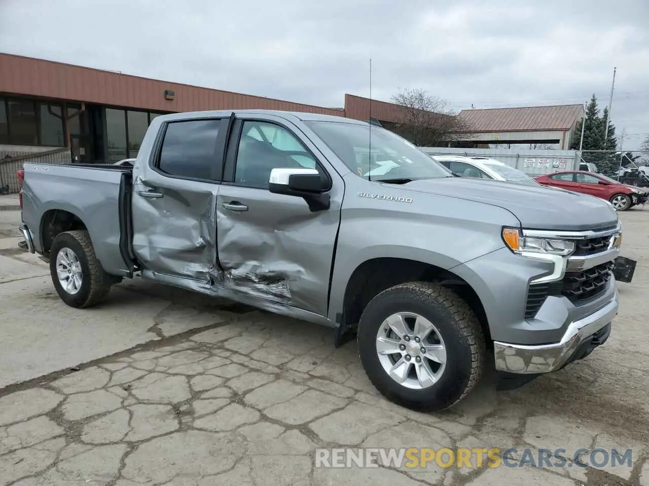 4 Photograph of a damaged car 1GCPDDEK8PZ253173 CHEVROLET ALL Models 2023