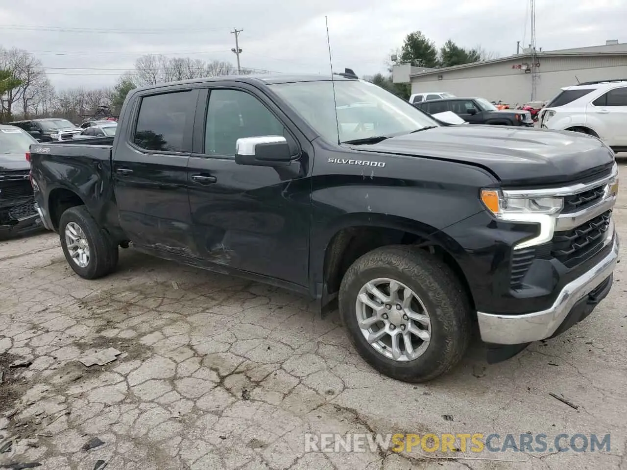 4 Фотография поврежденного автомобиля 1GCPDKEK5PZ214450 CHEVROLET ALL Models 2023