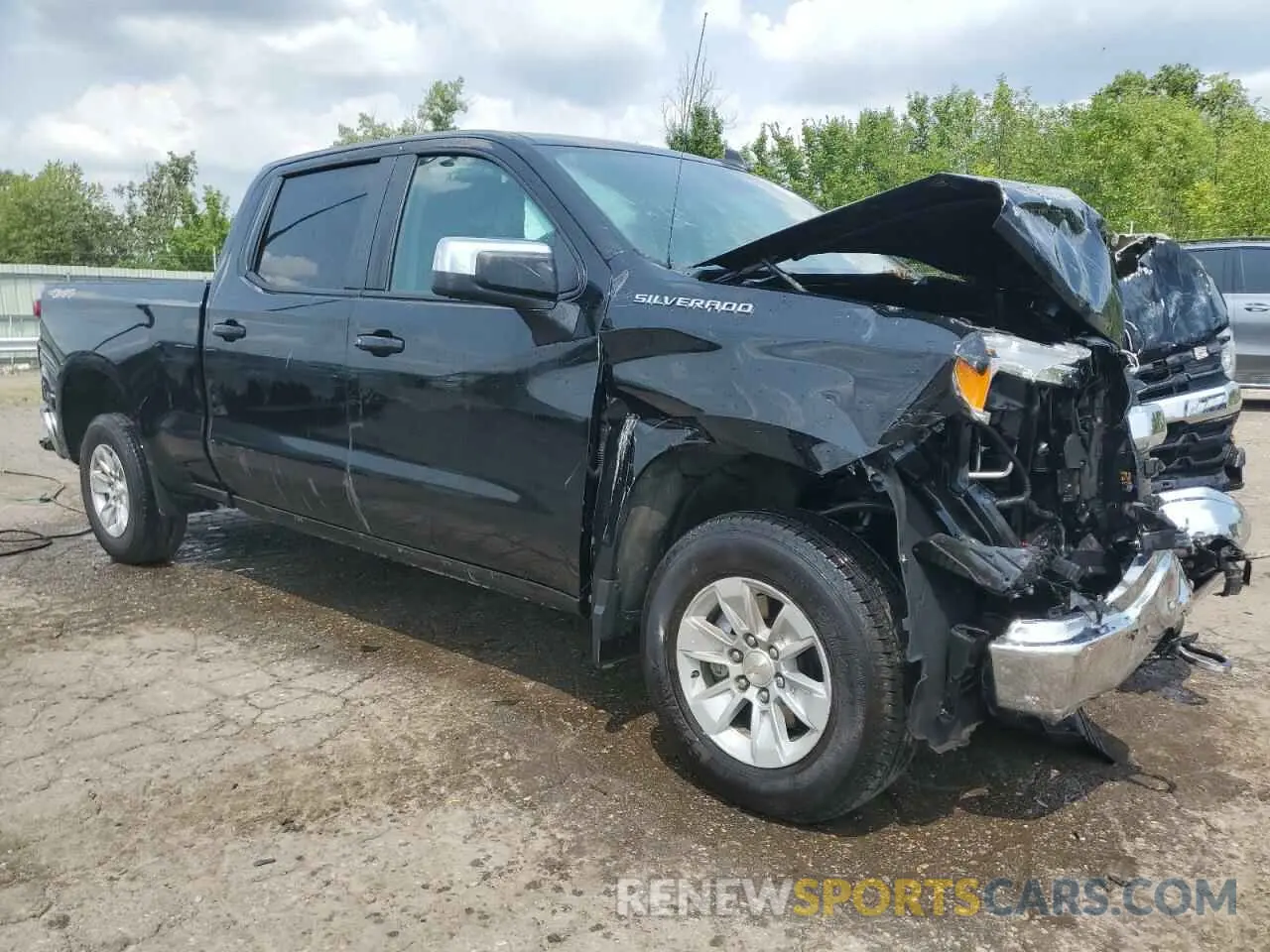 4 Фотография поврежденного автомобиля 1GCUDDED8PZ318205 CHEVROLET ALL Models 2023
