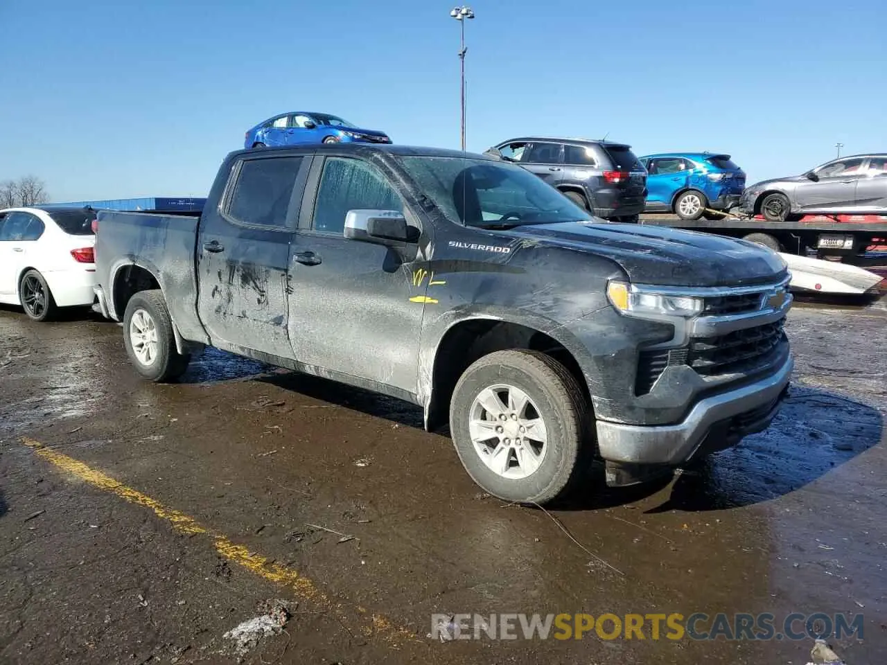 4 Photograph of a damaged car 1GCUDDEDXPZ320666 CHEVROLET ALL Models 2023