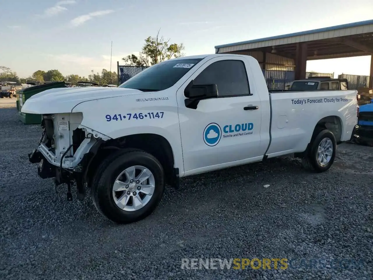 1 Фотография поврежденного автомобиля 3GCNAAED0PG113361 CHEVROLET ALL Models 2023