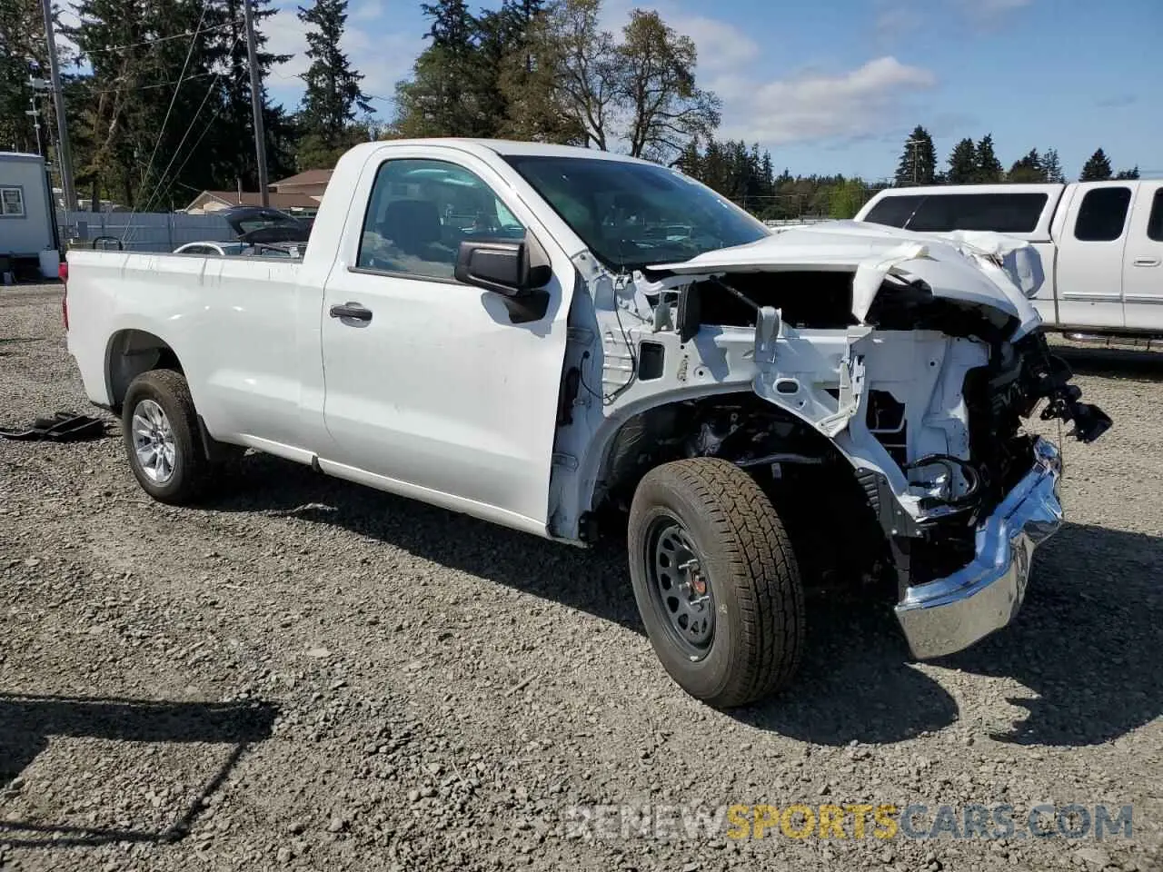 4 Фотография поврежденного автомобиля 3GCNAAED6PG290383 CHEVROLET ALL Models 2023