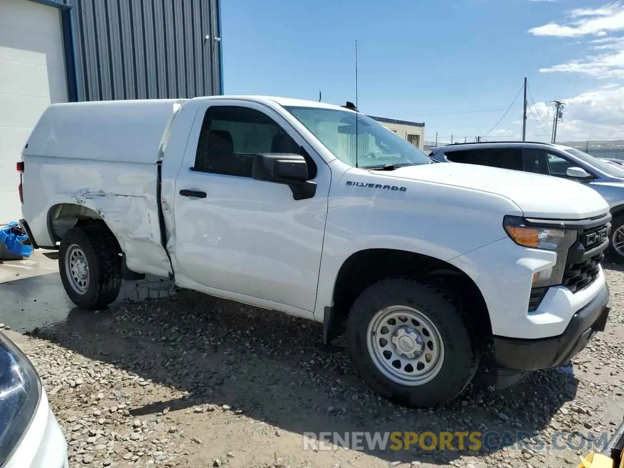 4 Фотография поврежденного автомобиля 3GCNAAEKXPG362166 CHEVROLET ALL Models 2023