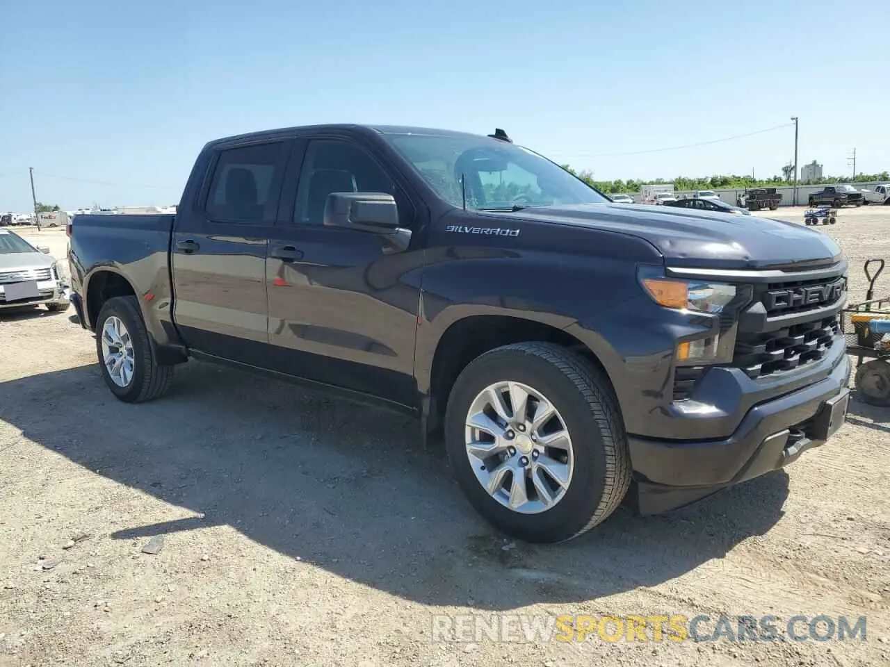 4 Фотография поврежденного автомобиля 3GCPABEK0PG258042 CHEVROLET ALL Models 2023
