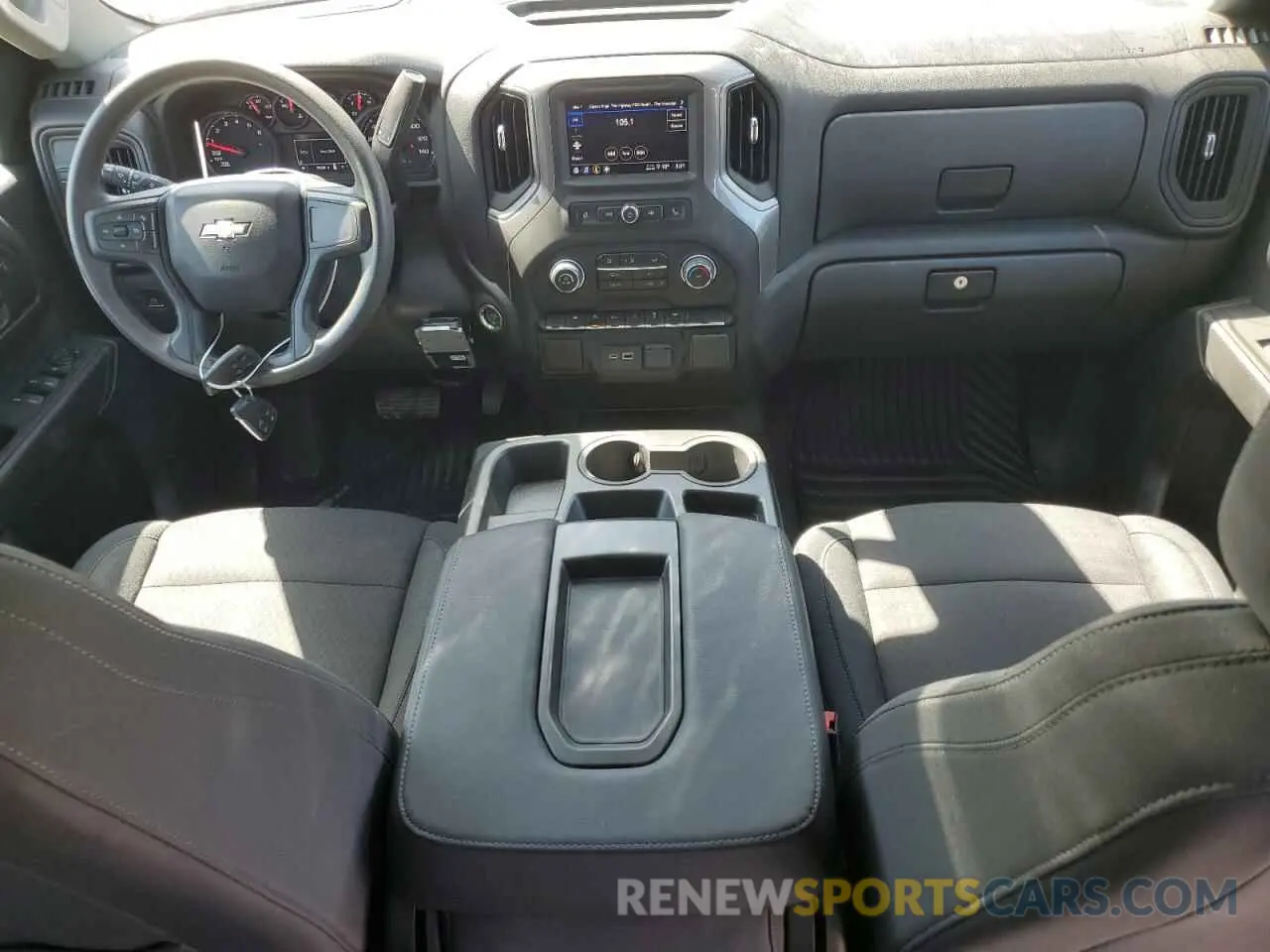 8 Фотография поврежденного автомобиля 3GCPABEK0PG258042 CHEVROLET ALL Models 2023
