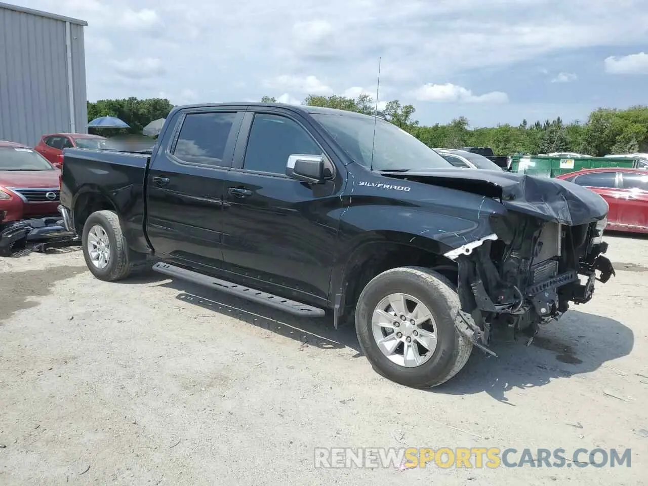 4 Photograph of a damaged car 3GCPACEK5PG136153 CHEVROLET ALL Models 2023