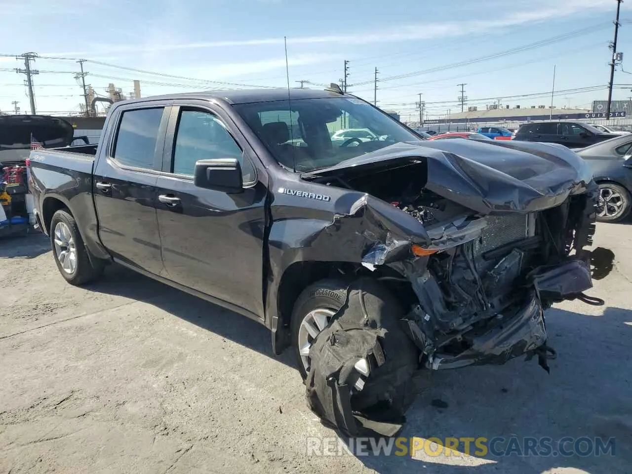 4 Photograph of a damaged car 3GCPDBEKXPG132407 CHEVROLET ALL Models 2023
